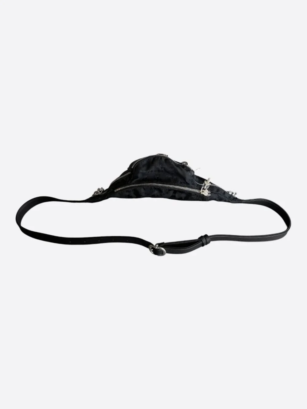 Chrome Hearts Black Stencil Nylon Mini Snat Pack
